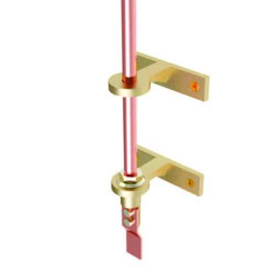 China Hot Selling Powerlink System Ground Side Mounting Air Rod Bracket For Use With Copper Air Rods for sale