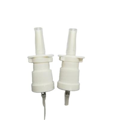 China 18mm Non-Refillable Atomizer Sprayer Nasal Applicator Throat Spray Pump Nasal Sprayer With Skirt Making 18-415 for sale