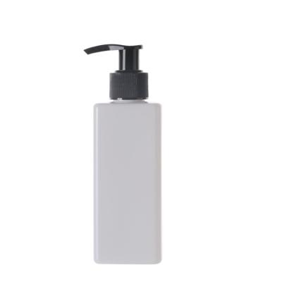 China Plastic Empty Lotion PET Body Lotion Containers , Plastic Rectangle Hand Skin Care Lotion Bottles for sale