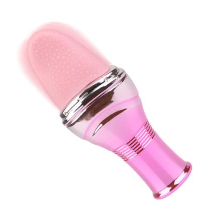 China Real Touch Feeling Tongue Frequency Vibration Swing Extension Rechargeable Electric Cunnilingus Waterproof Female Masturbation Devices Vibrator for sale