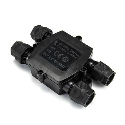 China Outdoor Lighting and Appliances IP68 2 in 2 Waterproof Fireproof Junction Box 24A Junction Box for sale