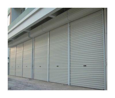 China Customized Height Stable Quality Supermarket Rolling Windproof Low Noise Door for sale