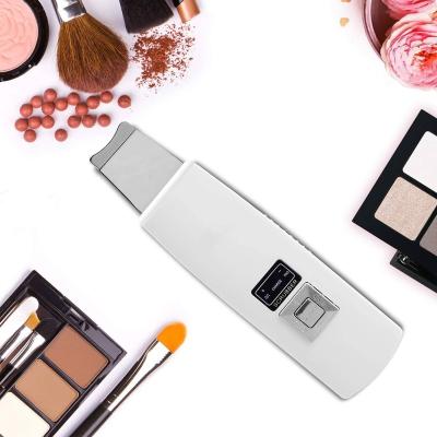 China China DEEP CLEANING Canada USA Supplier Moisturizing Portable Facial Scrubber Facial Spatula Usb Ultrasonic Pore Remover Blackhead Lifting Remover for sale