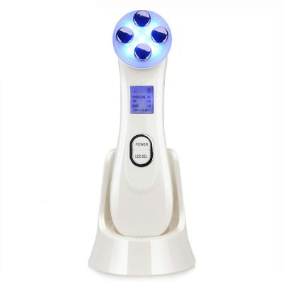 China High Quality Face Lift Gift Nourishing Home RF Radio Frequency Mini Handheld Portable Korea Body Face Tightening Machine for sale