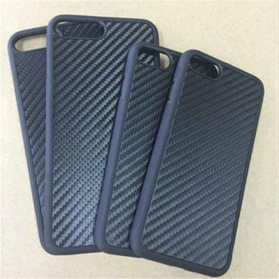 China JESOY TPU Carbon Fiber TPU Mobile Phone Casing Bumper Cover For iPhone 6 6s 7 plus 8 X for sale