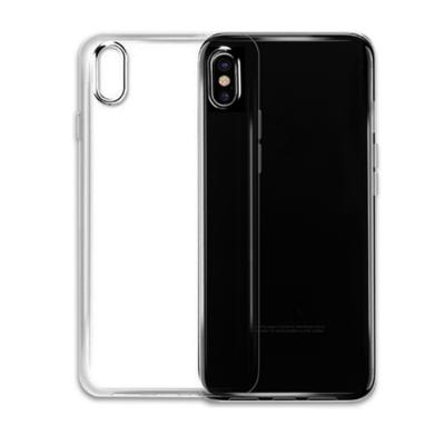 China JESOY TPU Super Thin Crystal Clear Cell Phone Case For iPhone 7 8 X Cover Transparent for sale