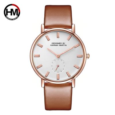 Chine Water Resistant Hannah Martin 2138 Quartz Watch Men Watch 3atm Minimalist Waterproof Male Watch à vendre