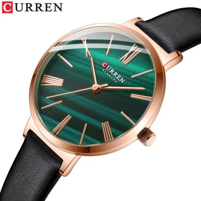 China Curren 9076 Waterproof Ladies Casual Watch Water Resistant Quartz Single Dial Curren Watches Women en venta