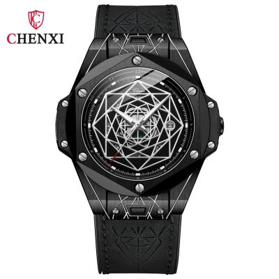 China CHENXI 8249 New Water Resistant Men's Fashion Watches Luxury Brand Sports Calendar Waterproof Luminous Clock Watch à venda