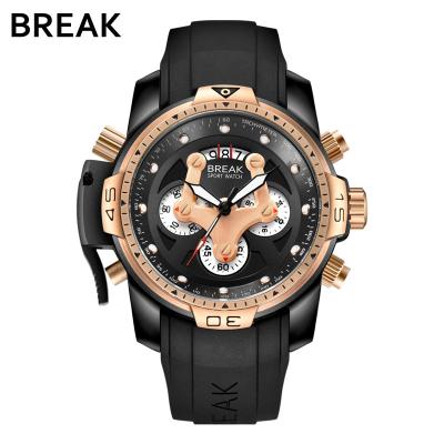 Китай 5601 Date Cut-off 5601 Men's Quartz Brand Watch Automatic Silicone Luxury Strap Automatic Daytime Watches Men Wrist продается