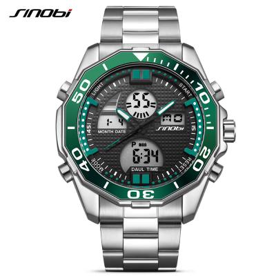 Κίνα SINOBI 9730 Alarm Mens Digital LED Quartz Wristwatch Man Clock Relogio Masculino προς πώληση