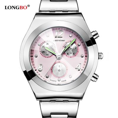 Cina LONGBO 8399 Water Resistant Women Quartz Watch Fashion Charming Waterproof Ladies Wristwatches in vendita