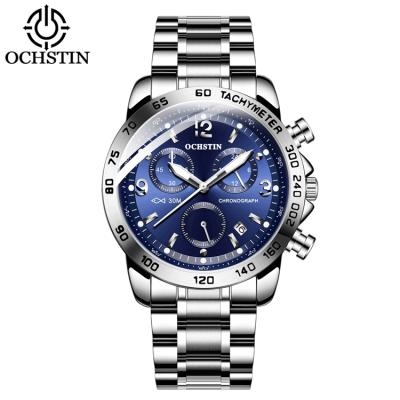 Κίνα OCHSTIN 6123B Automatic Date Mens Waterproof Sport Watches Quartz Wrist Watch Luxury Stainless Watch Band προς πώληση