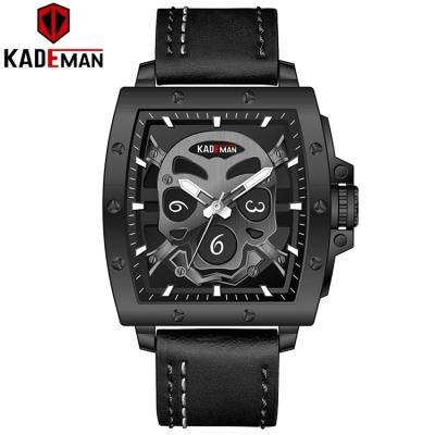 Китай KADEMAN KD408 Date KADEMAN KD408 Automatic Quartz Man Analog Wrist Watch Fashion Leather Analog Watch Set For Gift продается