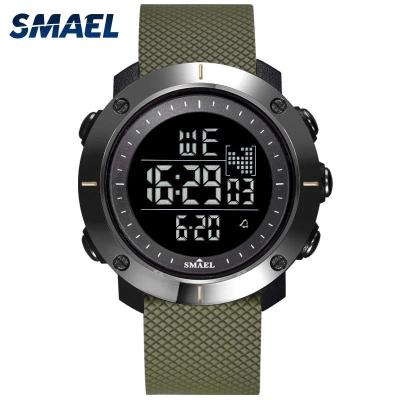 China SMAEL 1711 Big Date Mens Clocks Digital Watch Dial Automatic Sport LED Watches Watches Mens Wrist Shock for sale