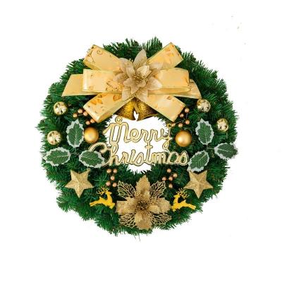 China Indoor Artificial Christmas Garland With Balls Home Decorations 30-60cm PVC Factory Discount for sale