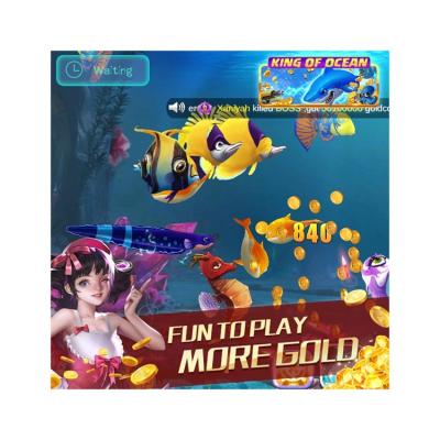 China Support Multi Players High Quality Durable Using Various Tiger Gaming Online Fish Table Game Machine Video Game Software for sale