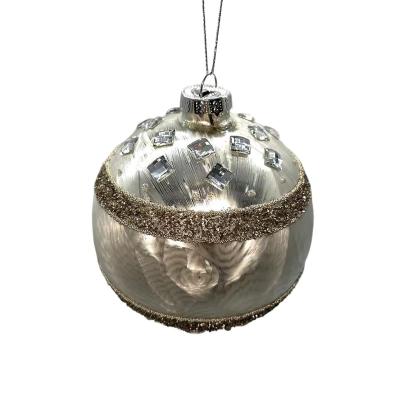 China Wholesale Cheap Price Glass Tree Item Decoration Ornament Glass Christmas Ball for sale