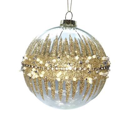 China Good Quality Glass Ornaments Cheap Balls Tree Item Christmas Decoration Ball Ornament for sale