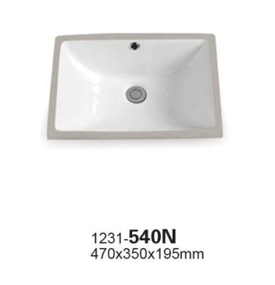 China High Tempreture 1st Times Hot Firing Gloss New Products PATE Undermount Bathroom Sink for sale