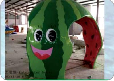 China Funny Home Water Park Equipment Small Water House in Watermelon Shape for sale