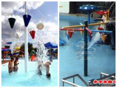 China Tipping Bucket Water Spray Parks With Water Playgrounds , SGS Approvals for sale