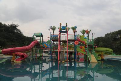 China 40000 SQM Theme Park Project With Aqua Park Equipment Water Playground Equipment for sale