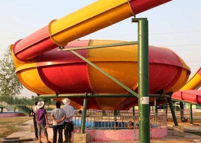 China Custom Garden Raft Space Bowl Water Slide For Children , Water Park Equipment for sale