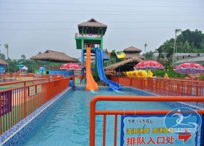 China Swimmingpool kleine Tikes-Wasserrutsche-oberster Rohstoff benutzt zu verkaufen