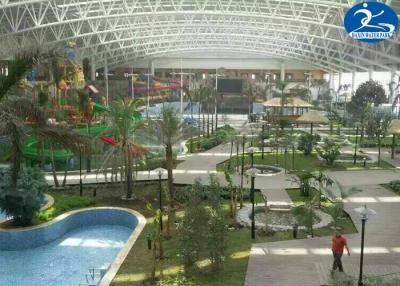 China Indoor Large Hotsprings Water Park Project / Aqua Park Project 1 Year Warranty for sale