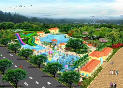 China Customized Outdoor Water Game Water Park Project for Kids Pool / Swimming Pool for sale