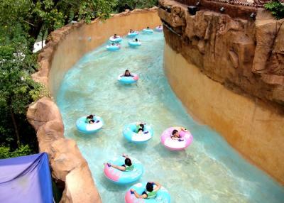 China Het Waterpark van de vrije tijds Groot Rivier, Lui Naar maat gemaakt het Parkmateriaal van het Rivierwater Te koop