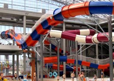 China Enorme 15m hohe Fiberglas-Wasserrutsche für Unterhaltungs-Wasser-Spielplatz zu verkaufen