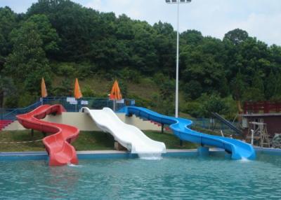 China 2m Height Outdoor Hill Water Slide For Children , Custom Water Slides For Pools for sale