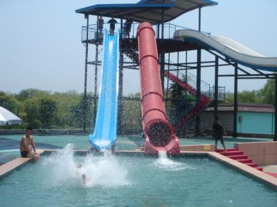 China Gruppen-Fiberglas-Pool-Dia-Wasser-Park-Ausrüstung für erwachsene Kinder, Höhe 5 m/7m zu verkaufen