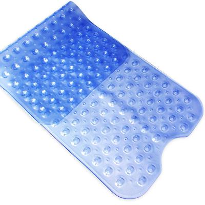 China Sustainable Bathtub Shower Mat Non Slip With Suction Cups PVC Bathtub Mat for sale