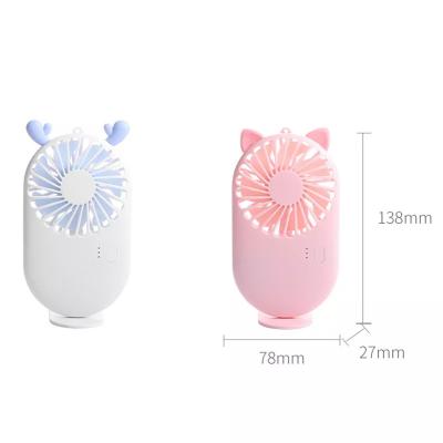 China Mini Mini Portable Custom Led Battery Handheld Fan for sale