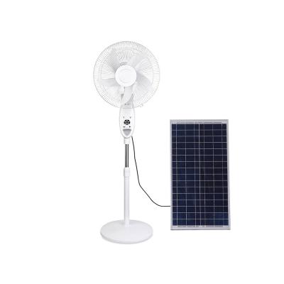 China Fold Yes Portablewholesale Rechargeable DC 12V Solar Stand Home Use Floor Fan Hot Sale Products In Vietnam Market for sale