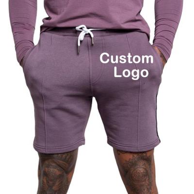 China Quality Logo Cotton Stripe Designer Summer Sweat Track Custom Sports Workout Casual Anti-Wrinkle Mens Gym Biker Shorts For Men for sale