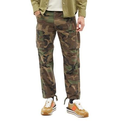 China Custom Factory Fashion Brand Cotton Casual Wholesale Custom QUICK DRY Pants Men Jogger Pants Workout Cargo Pants Camouflage Twill for sale