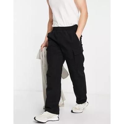 China Factory wholesale new fashion brand cotton cargo workout pants summer men's loose pants casual outdoor streetwear custom made QUICK DRY twill pants for sale