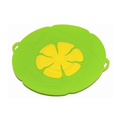 China Safe Lid Viable Pan Pot Cover Silicone Spill Stopper Boil Over Guard Splash Guard Lid for sale