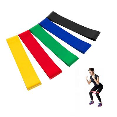 China Custom Printing High Elasticity Fashion Resistance Band Exercise For Yoga for sale