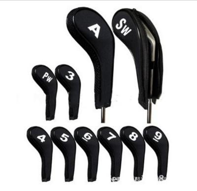 China Nice Price Wholesale Sport Supplier Leather Headcovers PU Protector Golf Head Cover SP0057 for sale