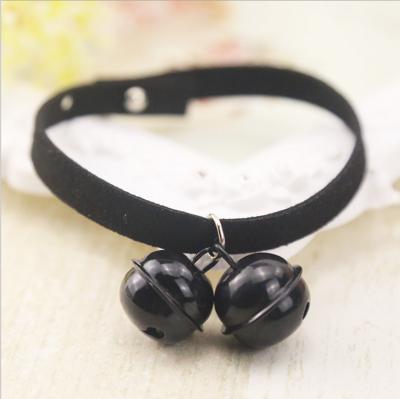 China Nice Price Pet DETACHED Wholesale Supplier Nice Comfortable Breathable Cute Bell Printing Pet Cat Collar for sale