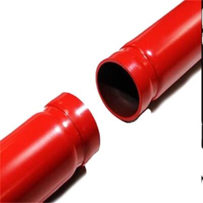 China Liquid pipe construction pipe/gi tube green gouse pipe groove pipe for sale