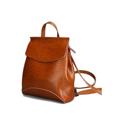 China Fashion Anti-theft Leather Warm Backpack Waterproof School Bags For Young Ladies for sale