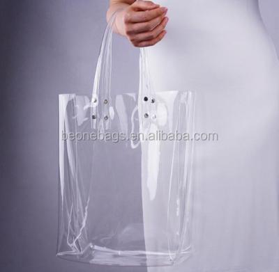 China 2017 Fashions Comfortable Lady Clear PVC Beach Bag PVC Shopping Bag for sale