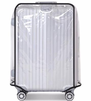 China Online Shopping Waterproof Transparent Polyester Luggage Cover Easy Cleaning Dust Cover for sale