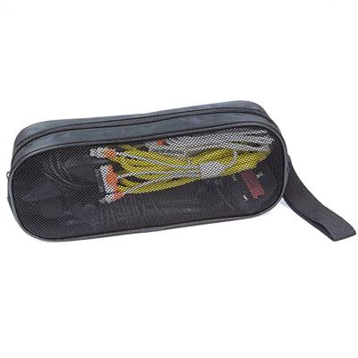 China Portable Canvas Electronics Contract Travel Rope Organizer Travel Bag for Cable Cord Storage for sale